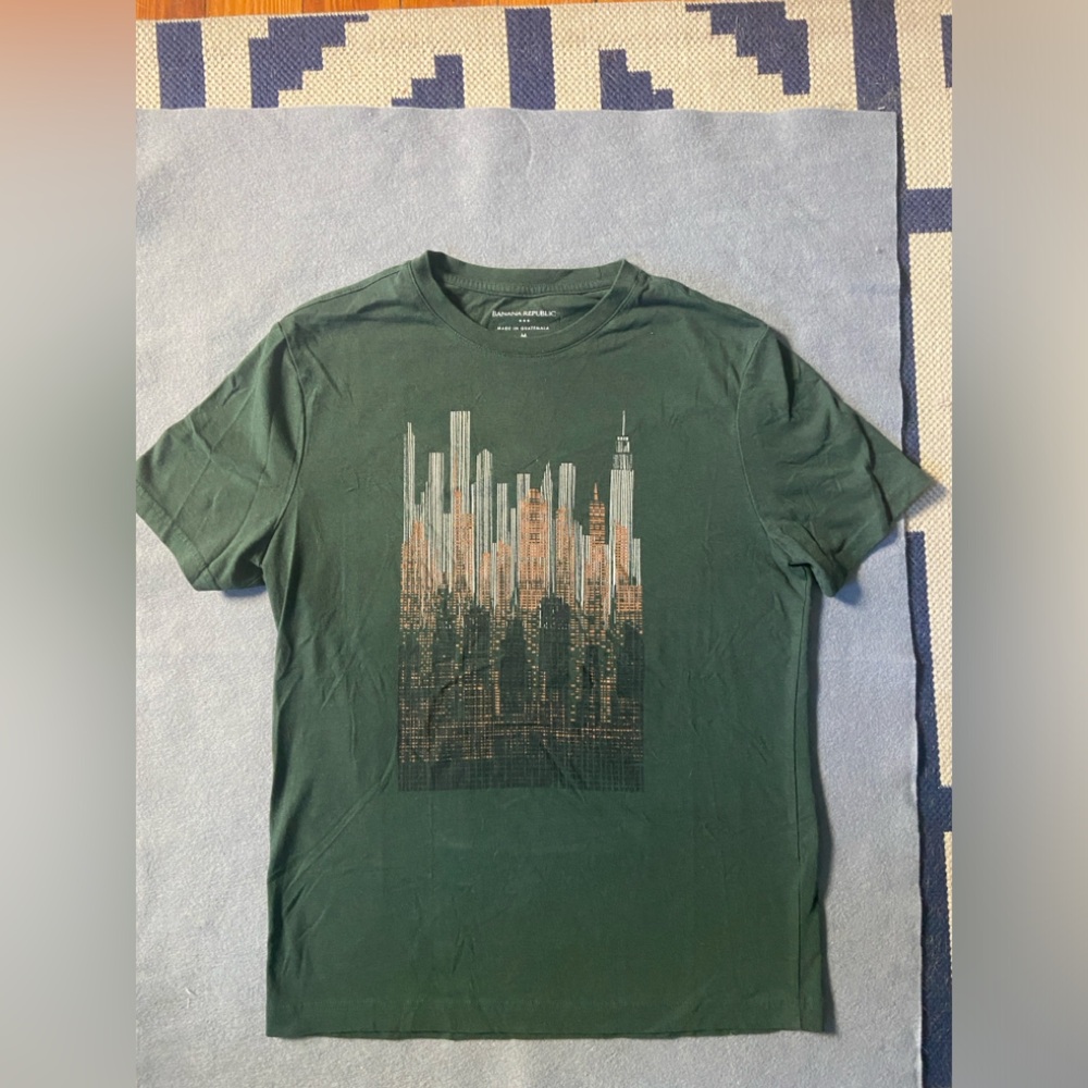 Green Cityscape Tshirt